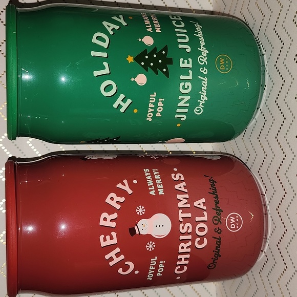 Brand new set of 2 DW Home Holiday  Jingle Juice & Cherry Christmas Cola Candle - Picture 3 of 7